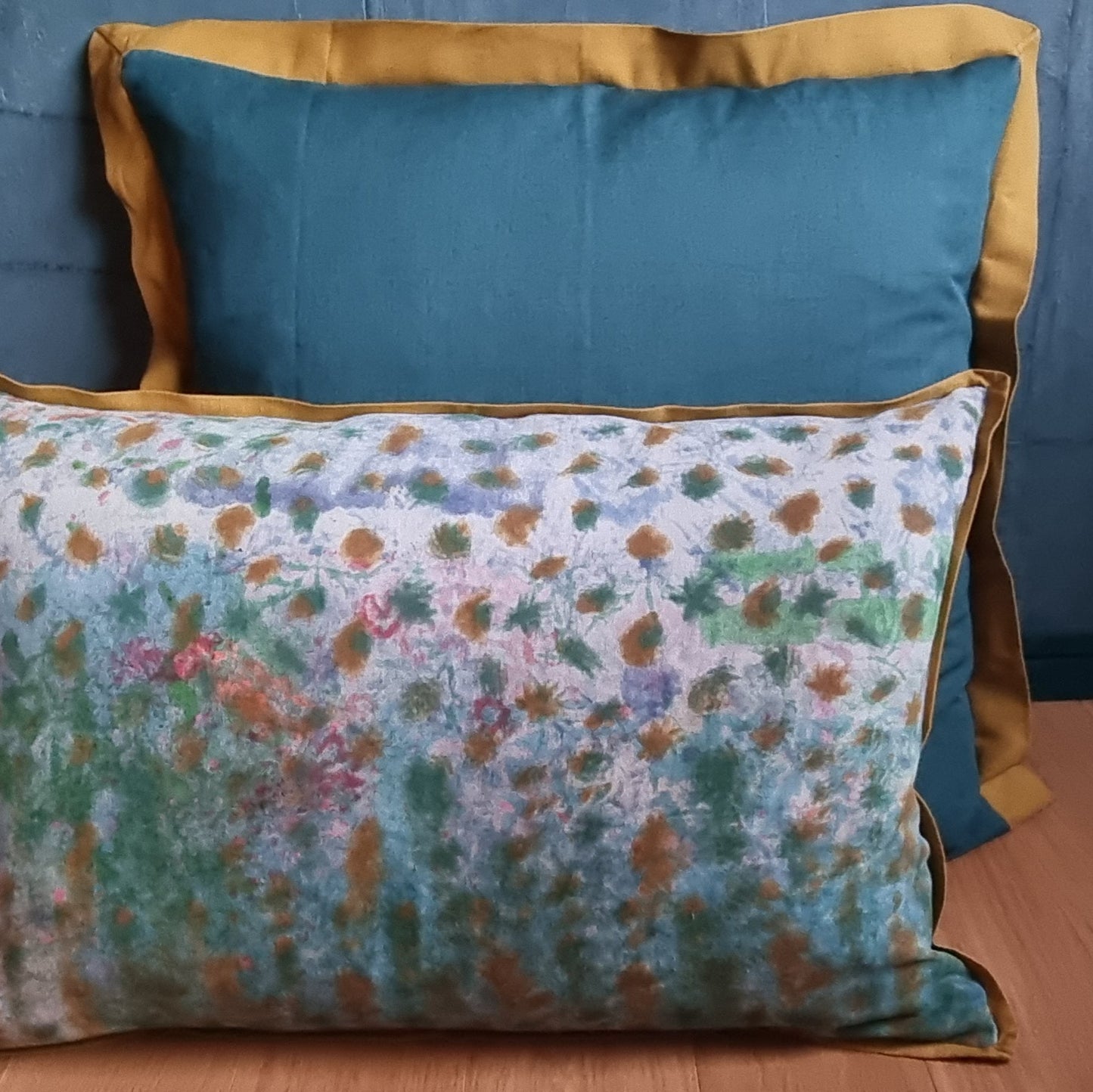 Euro Pillow Cover - 60 x 60cm Jasper and Citrine