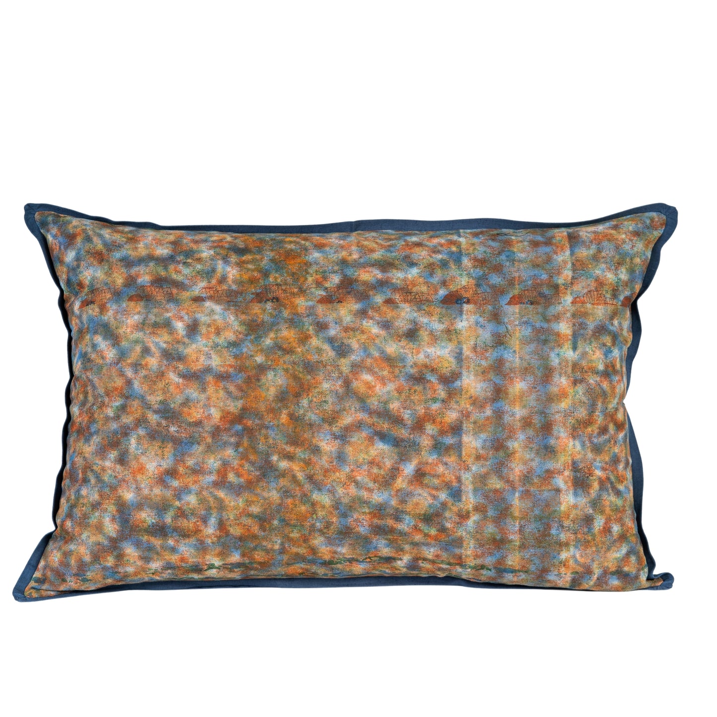 Cushion Cover - Coral Bloom 2 / Blue Iris - 40 x 60 - Limited Edition of 5