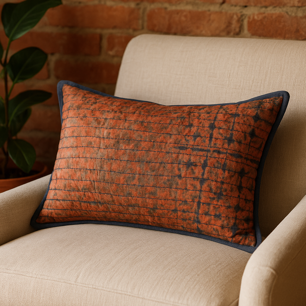 Blue Iris 60 x 40 cm Cushion Cover BI 133