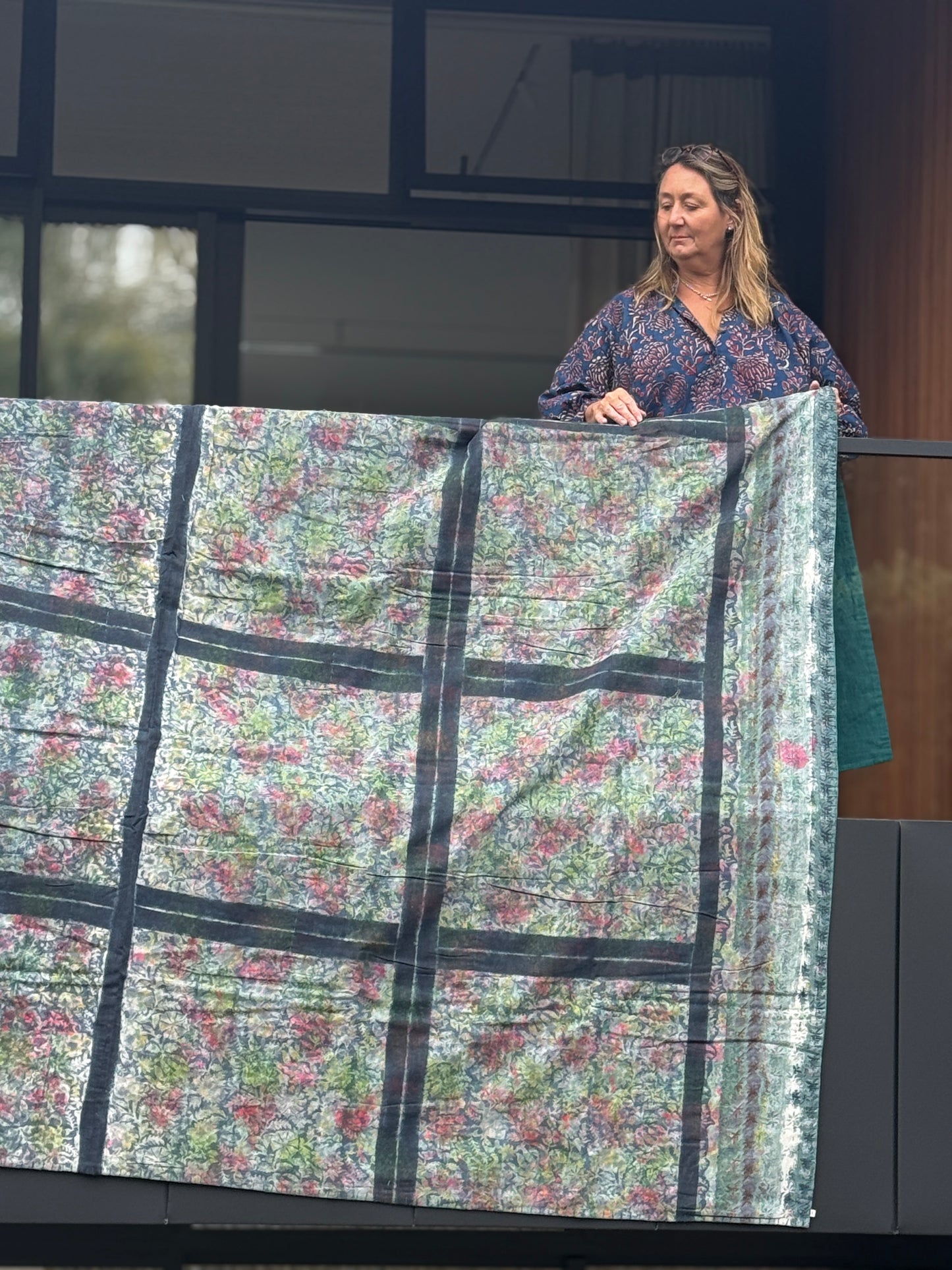 Full Kantha Dohar Quilt - Jasper Q.J 1013