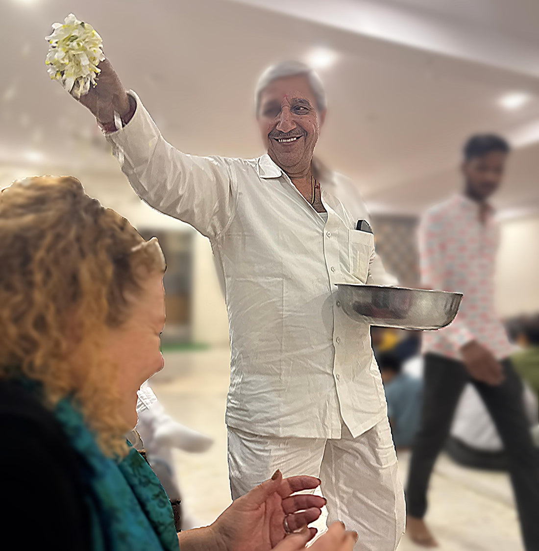 The Man Who Carries Five Generations in His Hands
