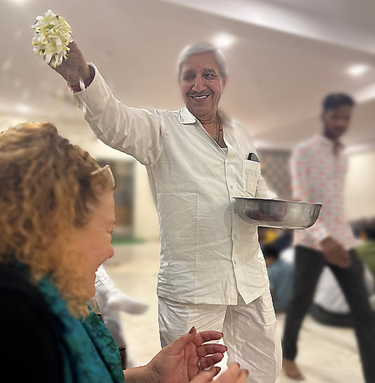 The Man Who Carries Five Generations in His Hands