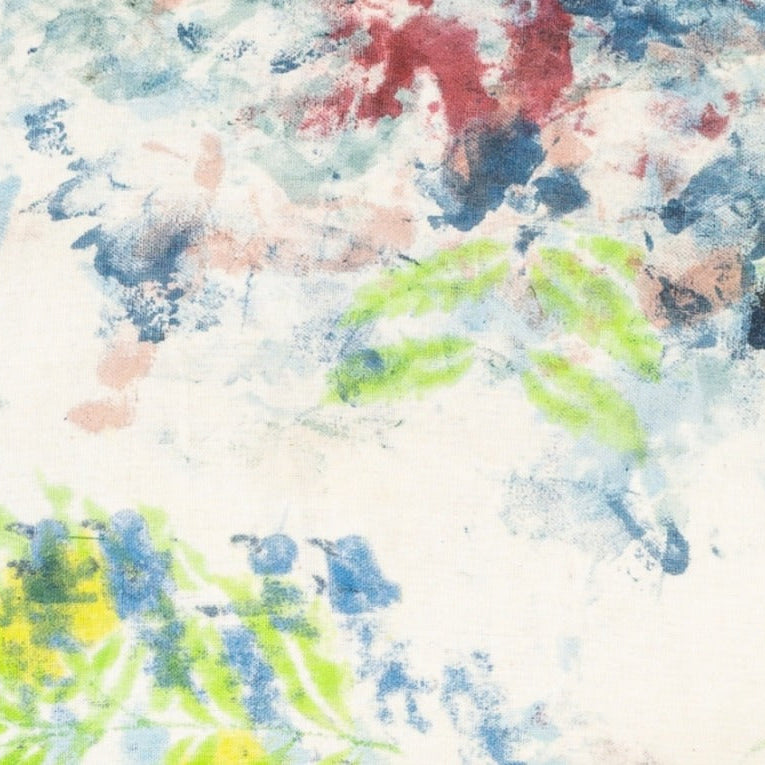 Cushion Cover - Painterly Daze / Moss - 40 x 60 - One of a Kind