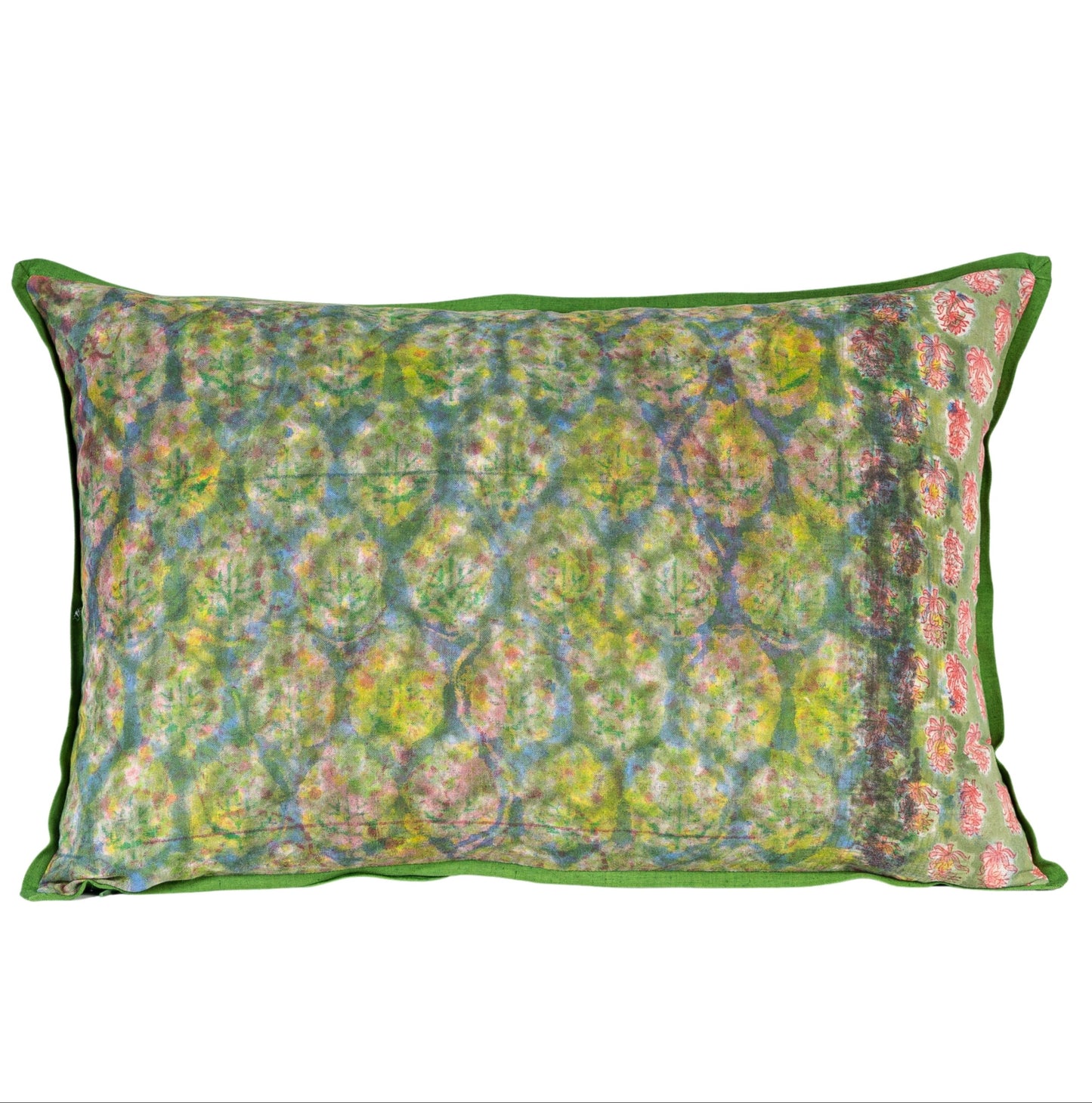 Cushion Cover - Meadow Bloom / Moss Cushion Cover - 40 x 60 cm - series of 2