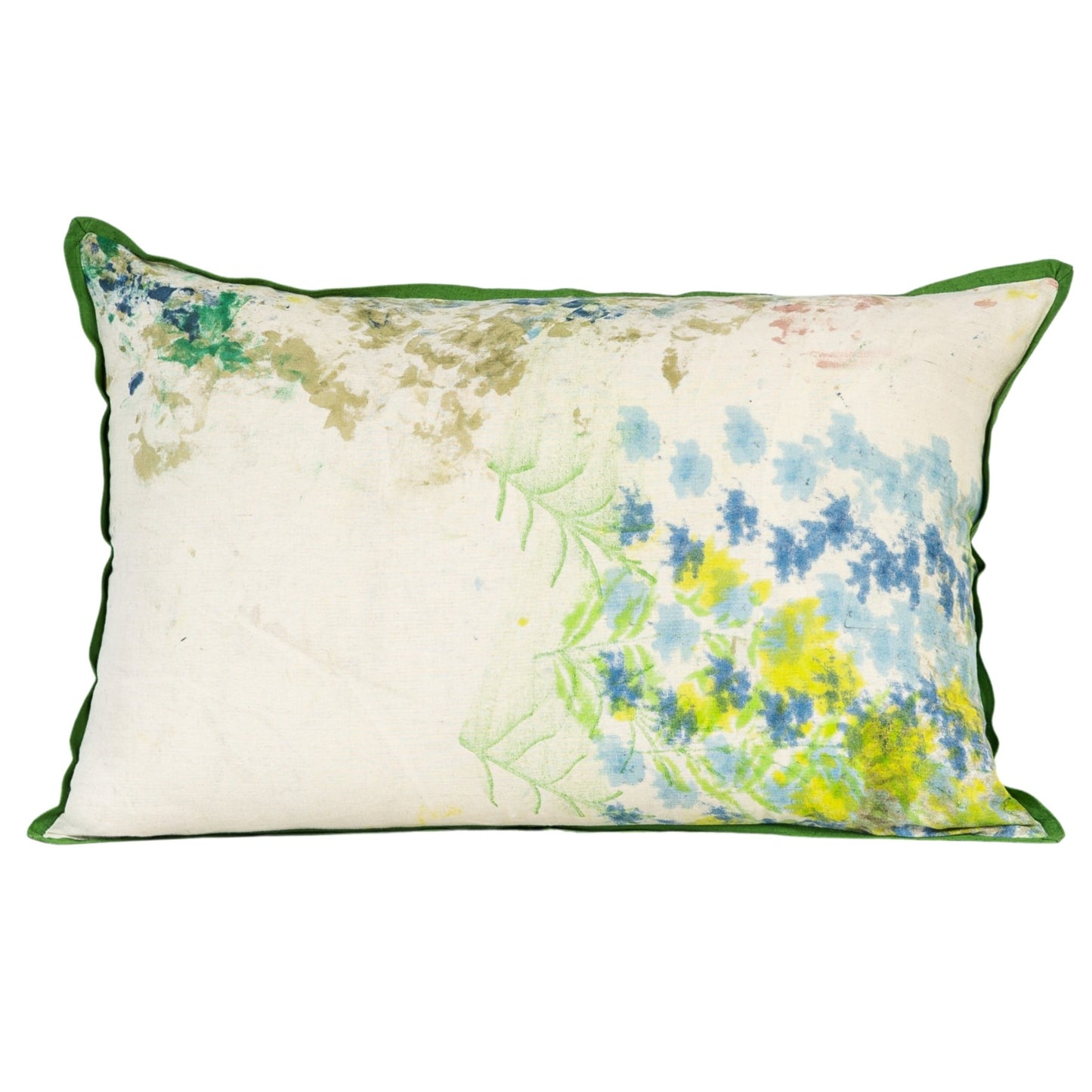 Cushion Cover - Meadow Morning Zest 2 / Moss - 40 x 60 One of a Kind
