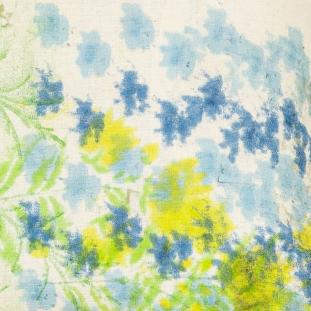 Cushion Cover - Meadow Morning Zest 2 / Moss - 40 x 60 One of a Kind