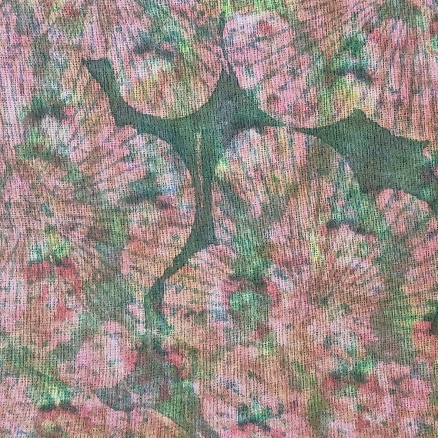 Cushion Cover - Waterlily 2 / Moss - 40 x 60 Limited Edition of 2