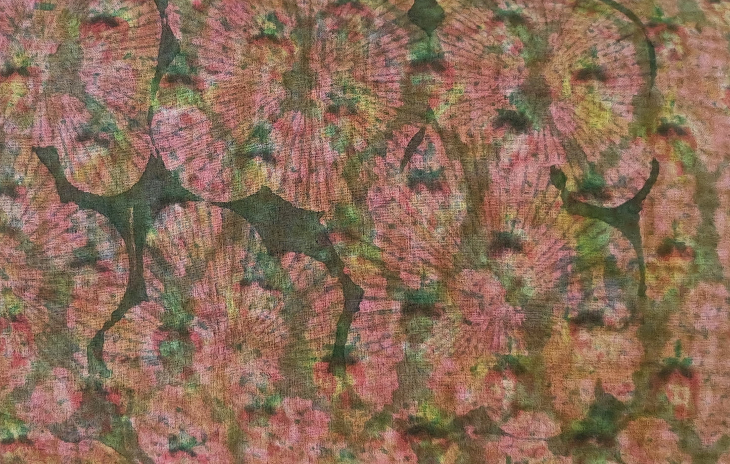 Cushion Cover - Waterlily 2 / Moss - 40 x 60 Limited Edition of 2