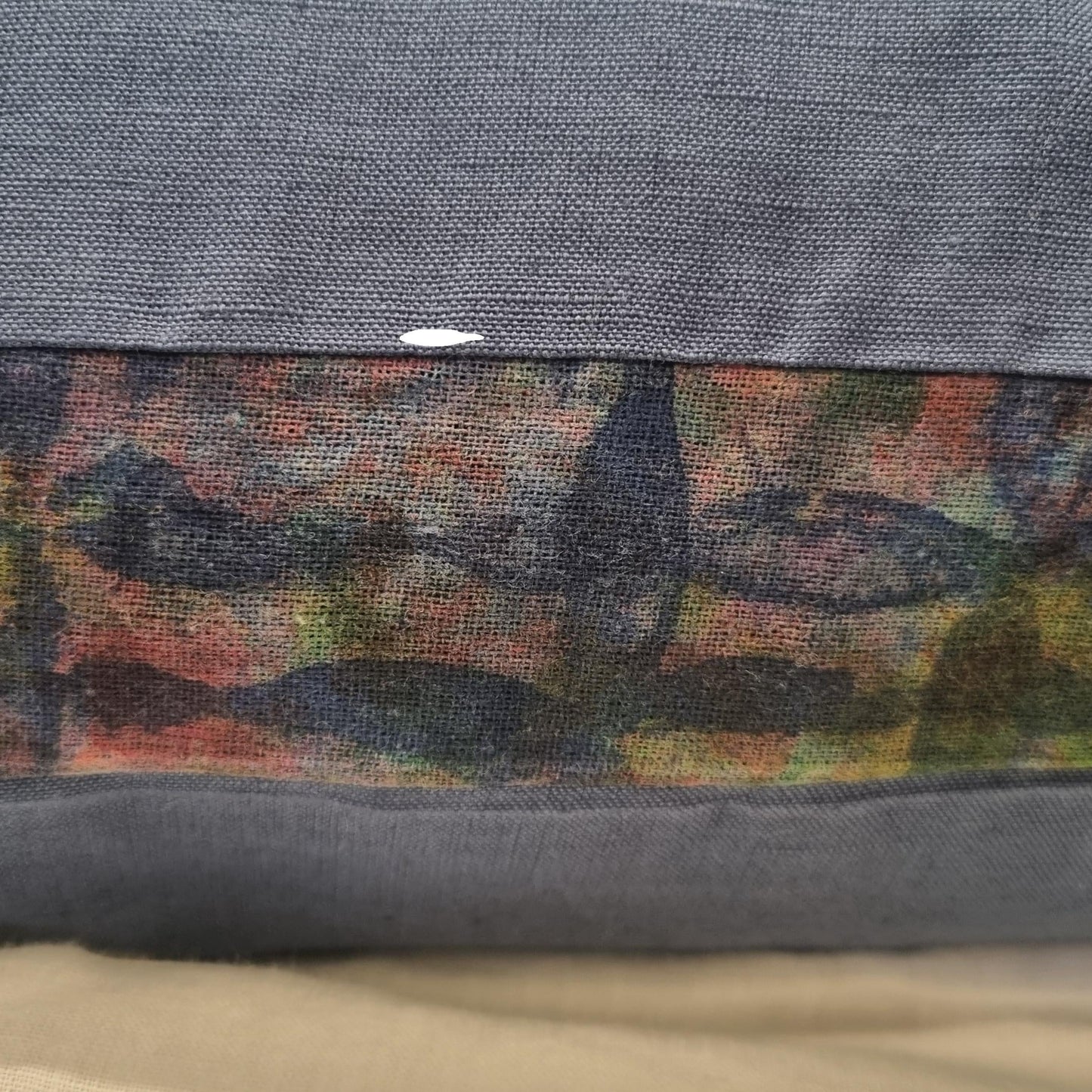 Box Cushion 50 x 50 Blue Iris