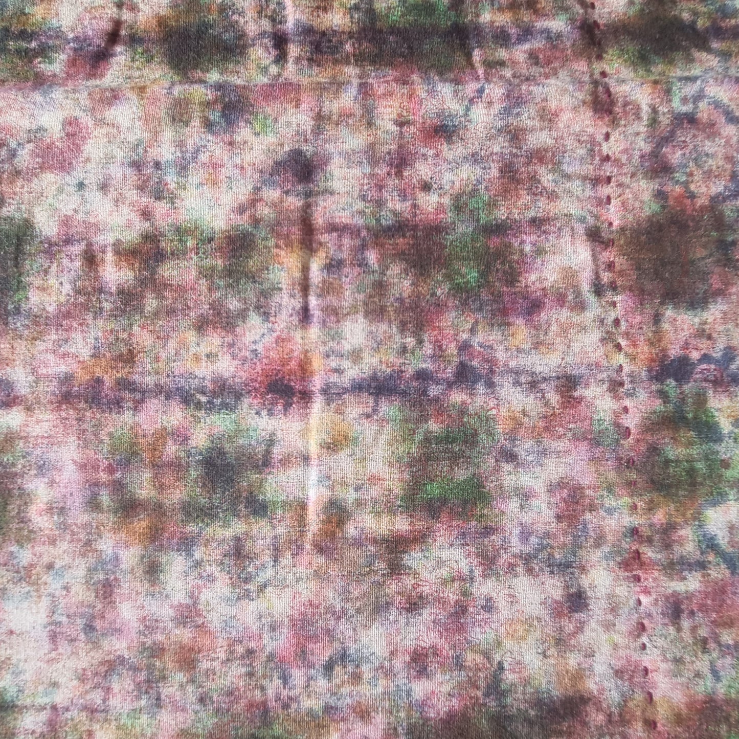 Half Kantha Doha Quilt - Dream Weaver / Damson