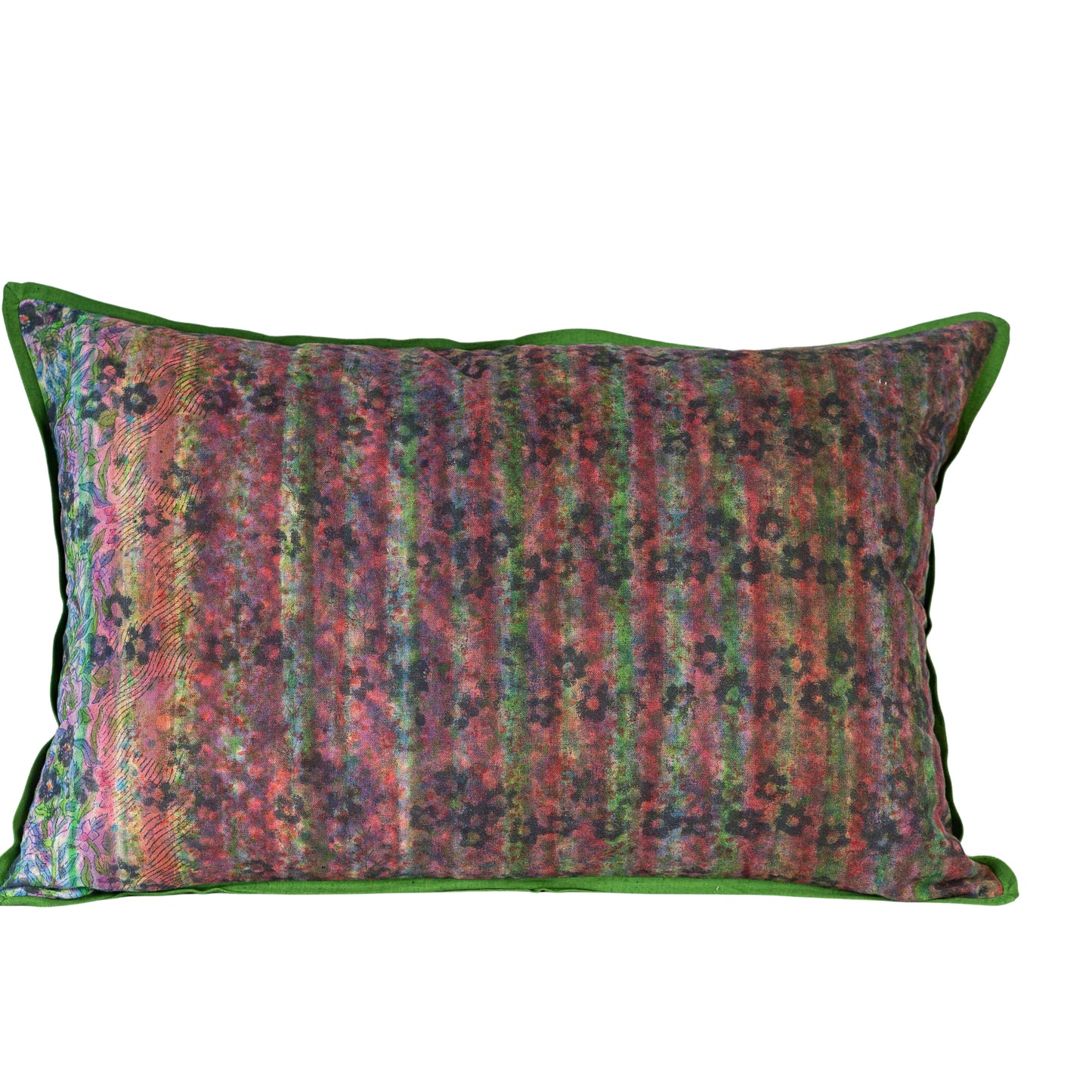 Cushion Cover - Blossom Blue / Moss - 40 x 60 cm - Limited Edition of 3