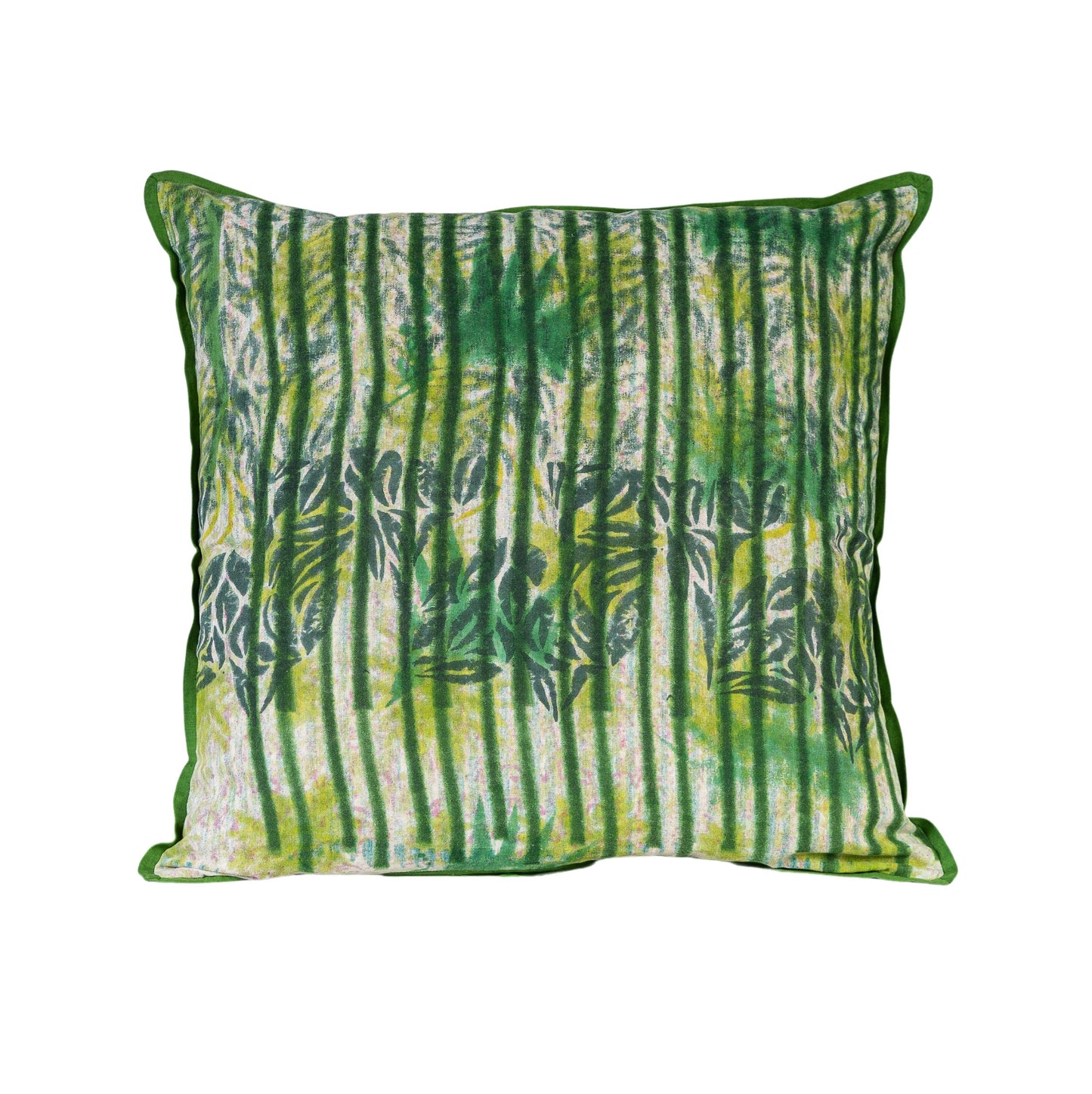 Cushion Cover - Bamboo Forest / Moss 55 x 55 cm One-of-a-Kind