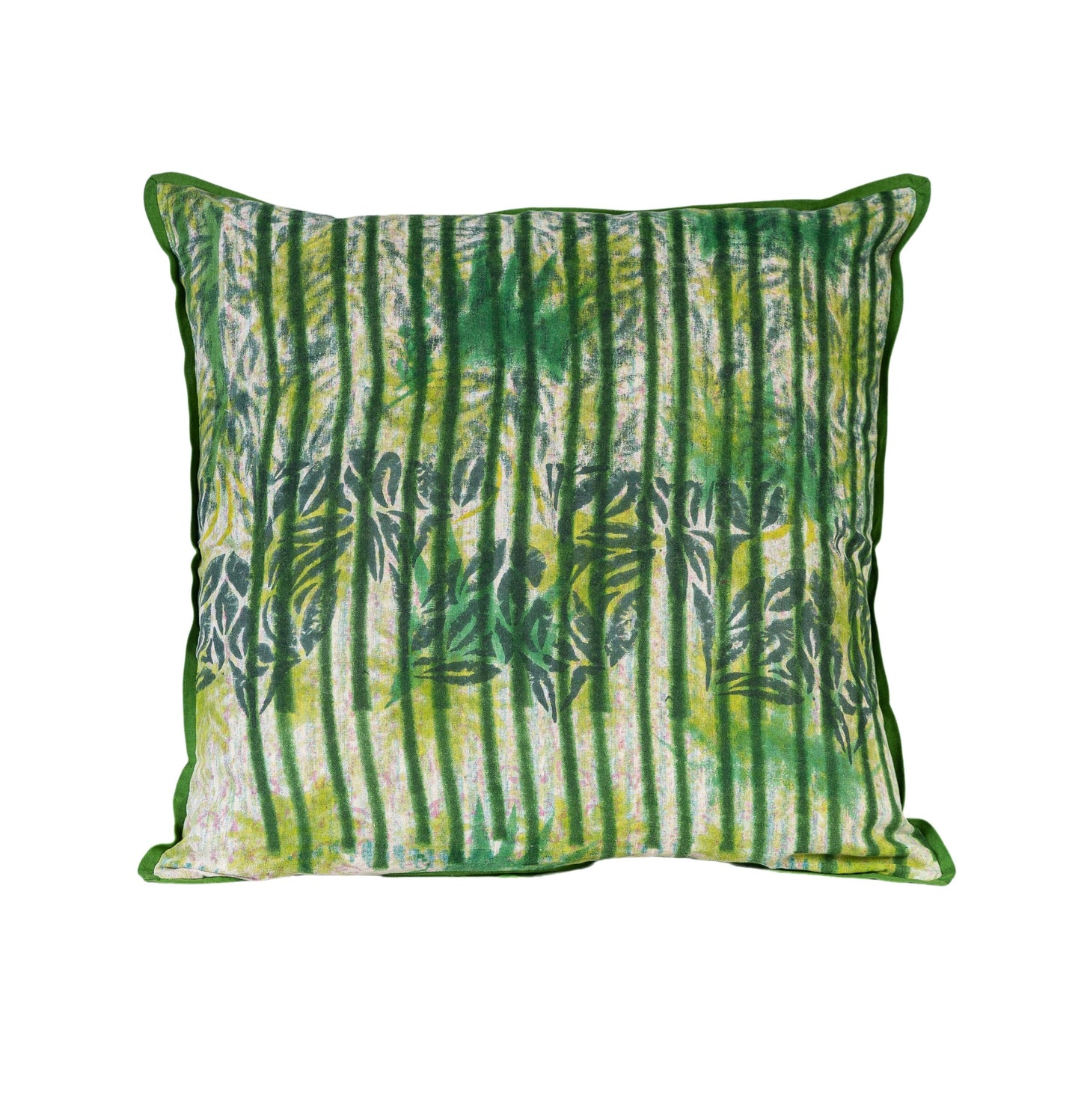 Cushion Cover - Bamboo Forest / Moss 55 x 55 cm One-of-a-Kind
