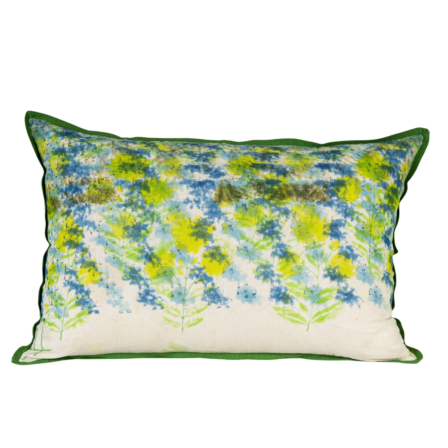 Cushion Cover - Meadow Morning Zest 1 / Moss - 40 x 60 One of a Kind