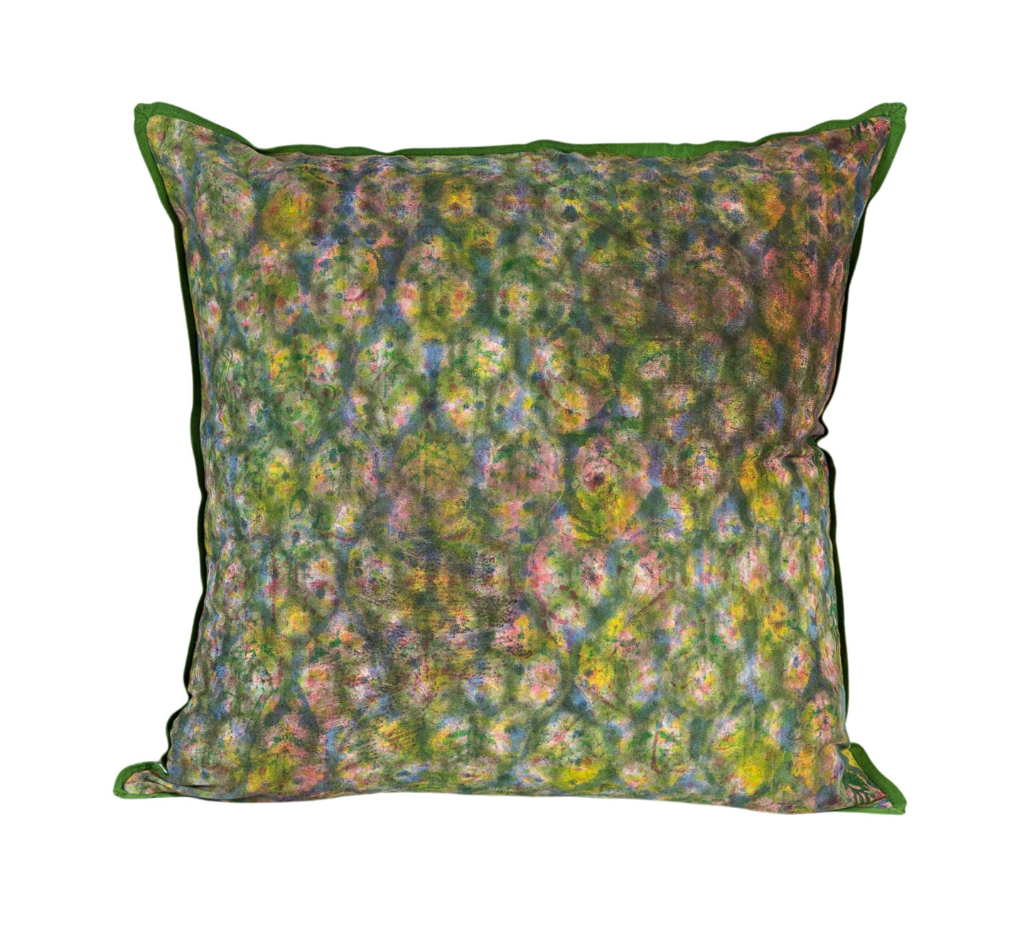 Cushion Cover - Meadow Blush / Moss - 55 x 55 One-of-a-Kind