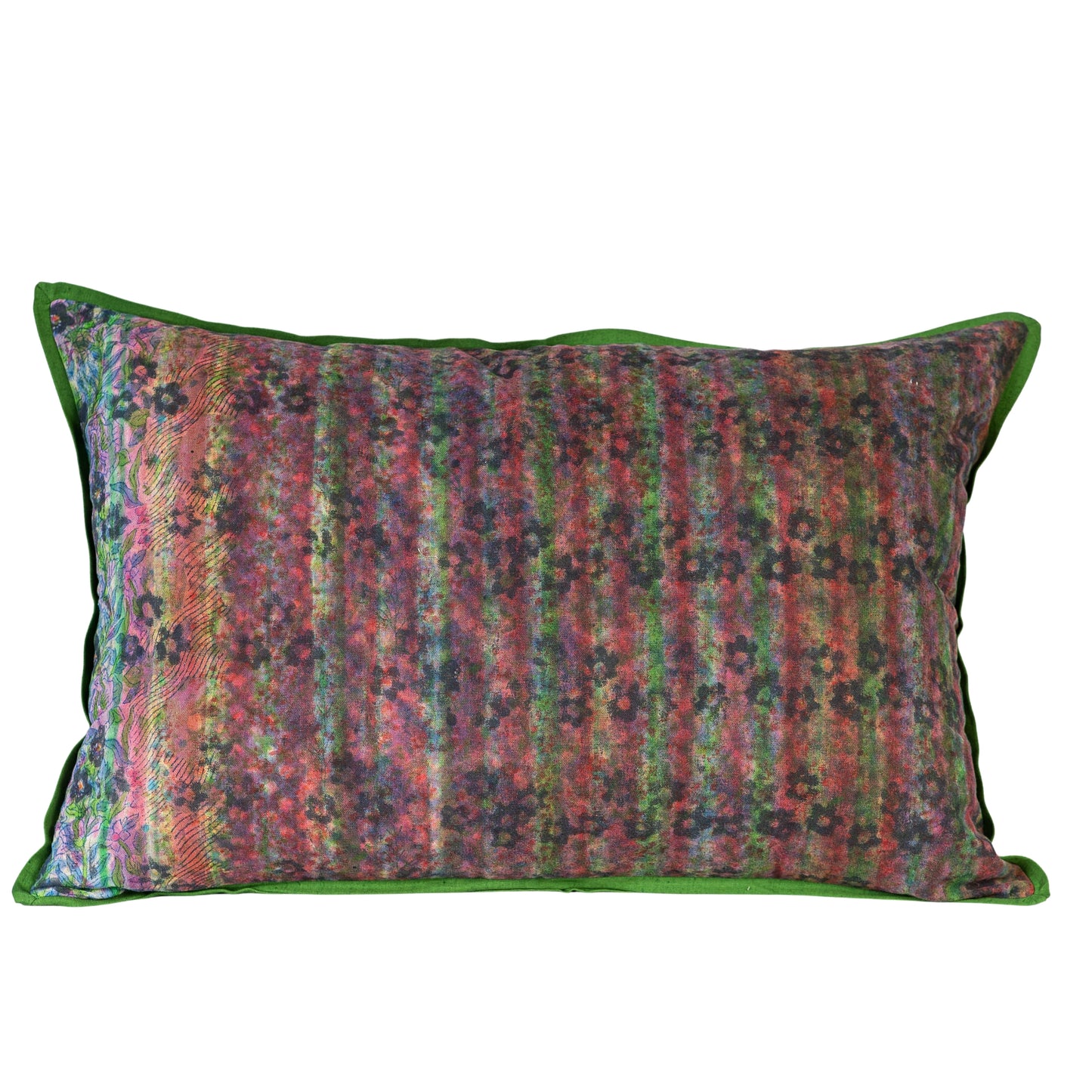 Cushion Cover - Blossom Blue / Moss - 40 x 60 cm - Limited Edition of 3