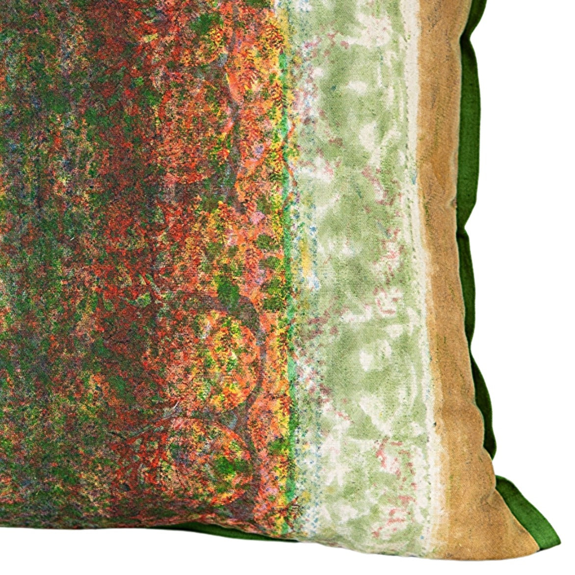 Cushion Cover - Saturated Stripe 1 / Moss - 40 x 60 - Limited Edition of 4