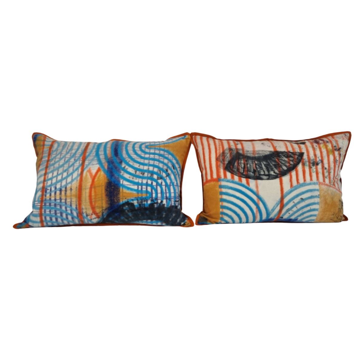 Carnelian Feature Cushion Cover 60 x 40 Pair C.CN.107