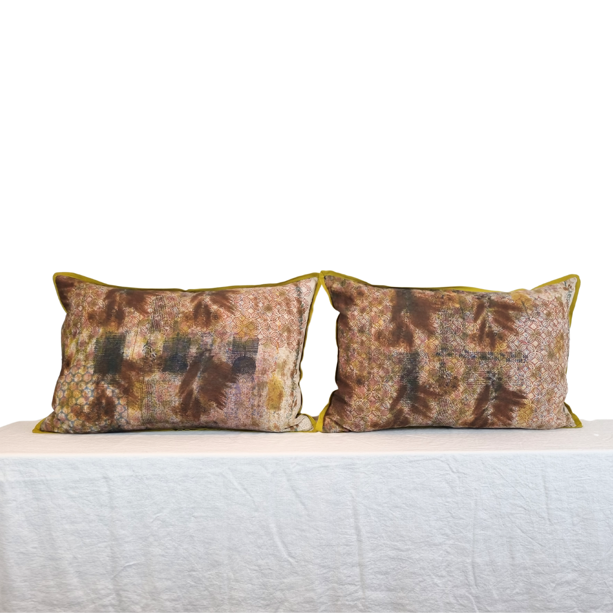 Citrine Feature Cushion Cover 60 x 40 Pair C.CT.110