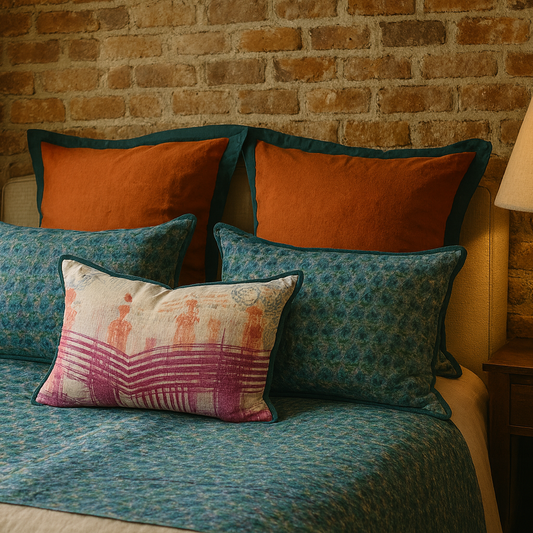 Full Kantha Dohar Quilt - Jasper Q.J 1001
