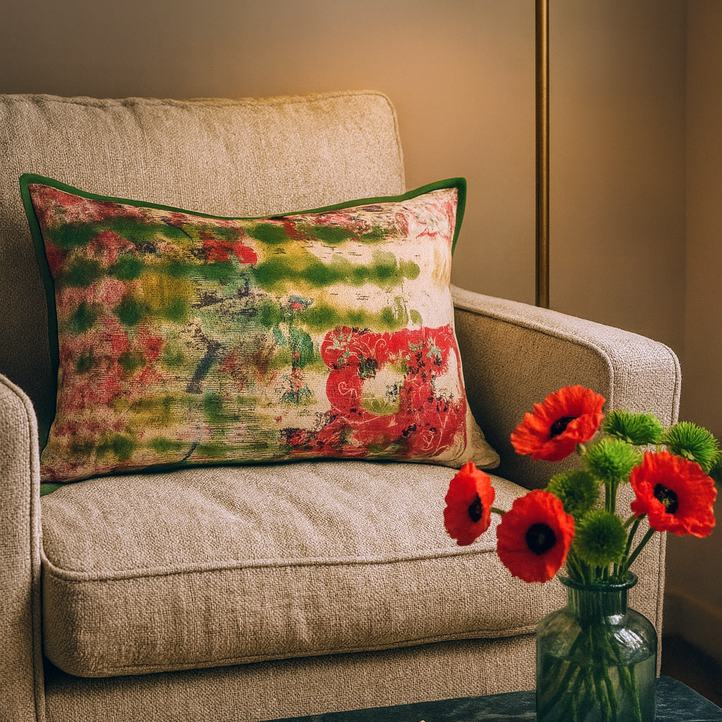 Moss Cushion Cover 60 x 40 cm M.203 s