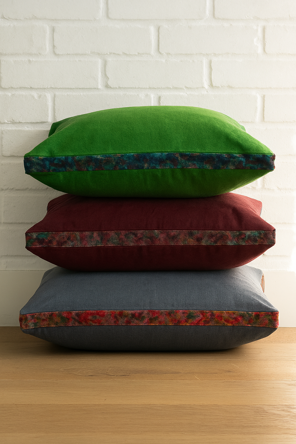 Box Cushion 50 x 50 Blue Iris