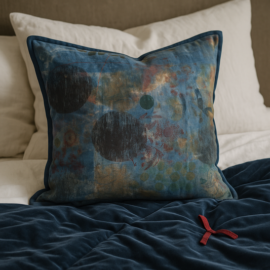 Blue Iris 55 x 55 cm Cushion Cover BI 507 s