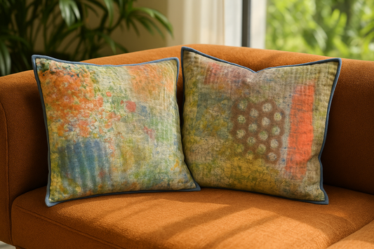 Blue Iris 55 x 55 cm Cushion Cover BI 605 Random Set