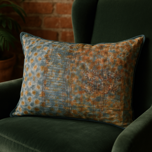 Blue Iris 60 x 40 cm Cushion Cover BI 126 s