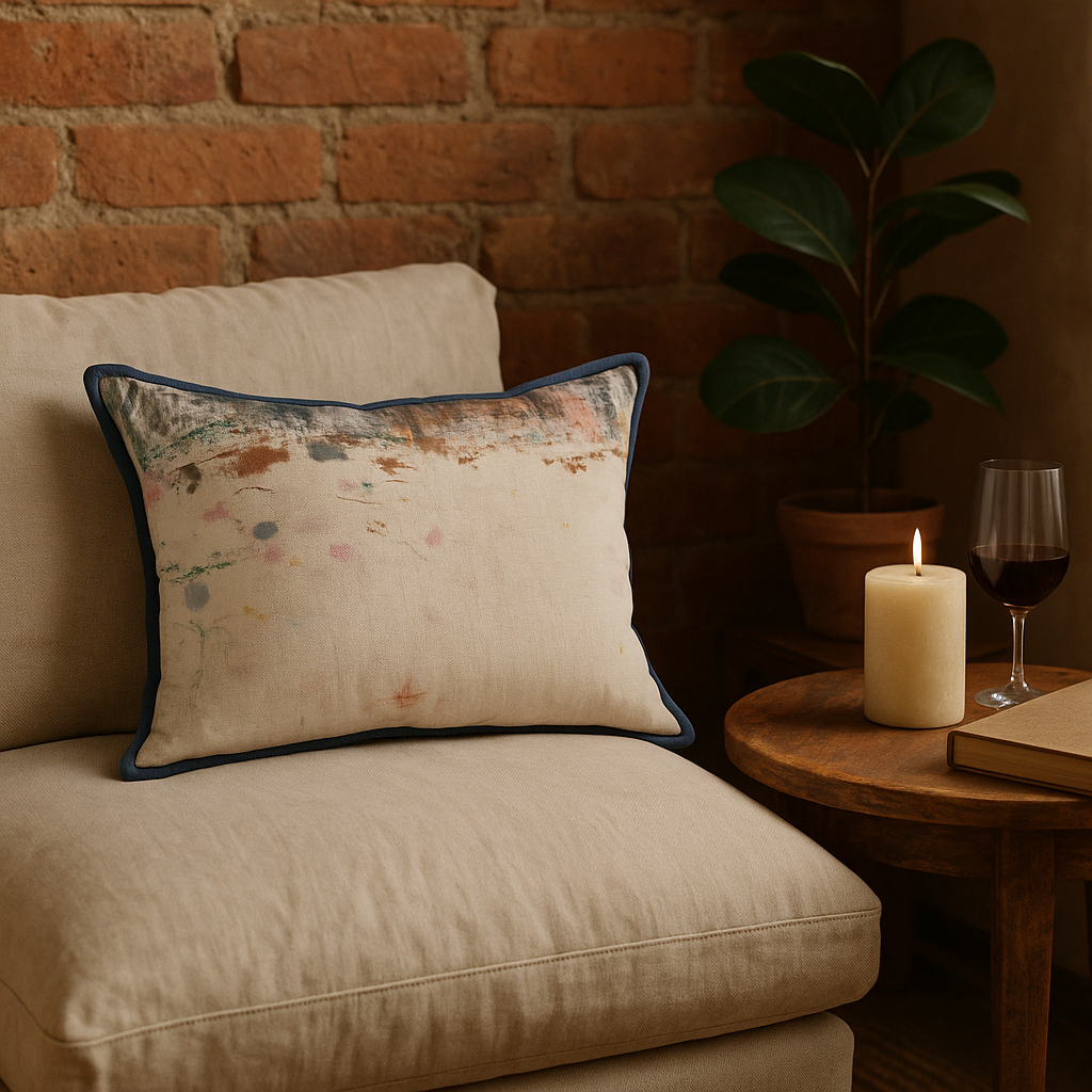 Blue Iris 60 x 40 cm Cushion Cover BI 106