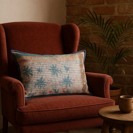 Blue Iris 60 x 40 cm Cushion Cover BI 109 s