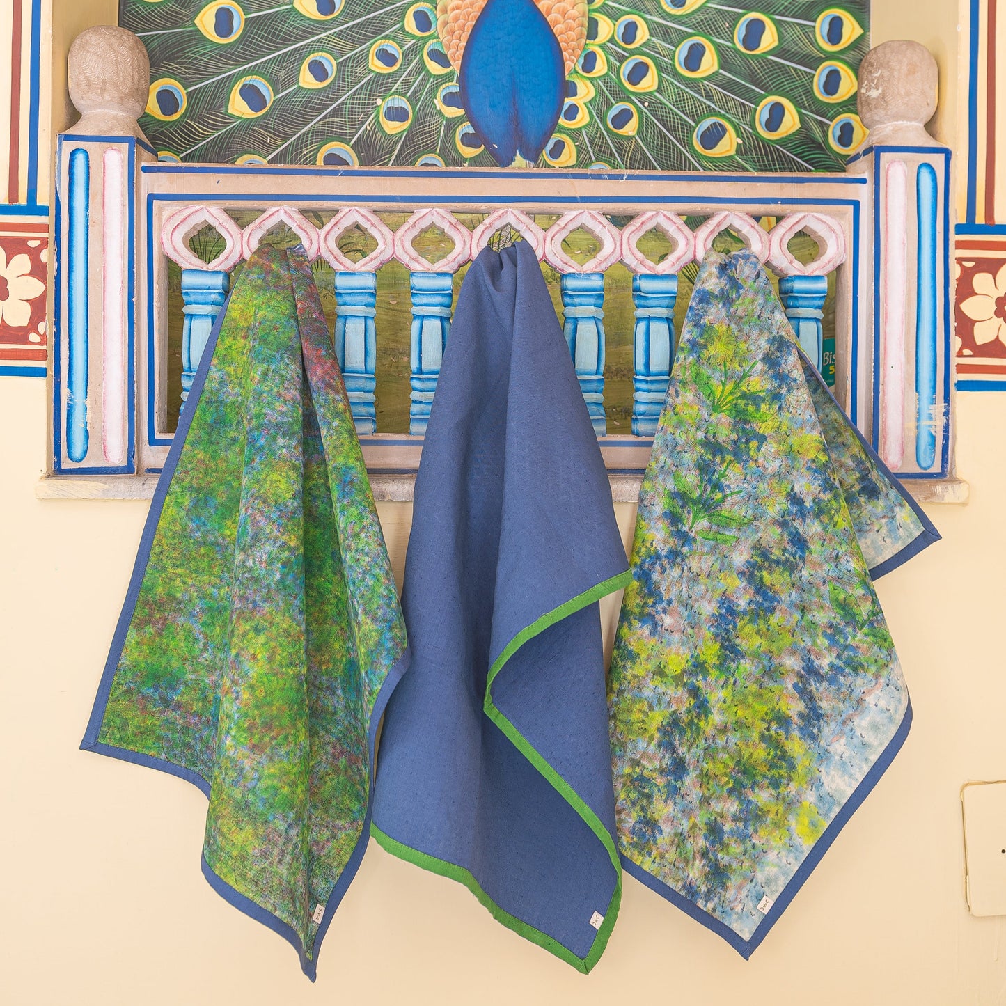 Teatowel Set - TT2.Iris Blue