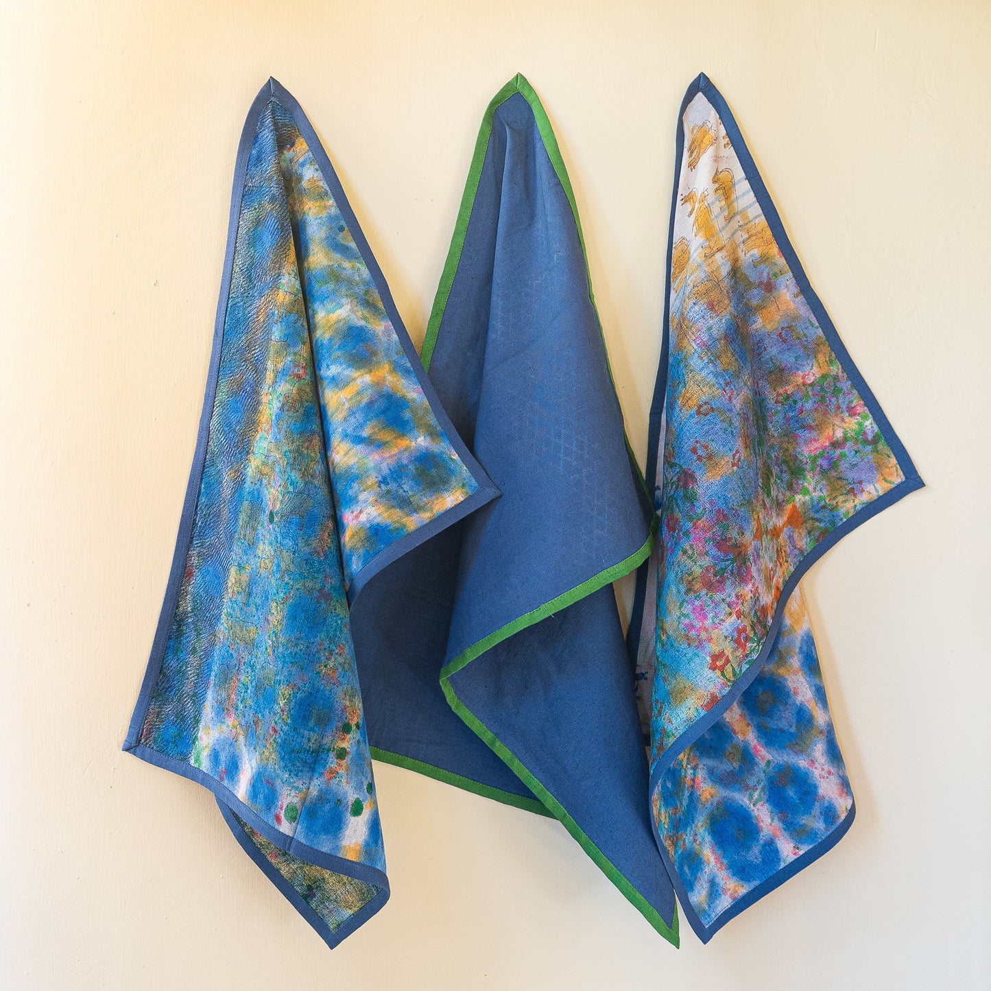 Teatowel Set - TT2.Iris Blue