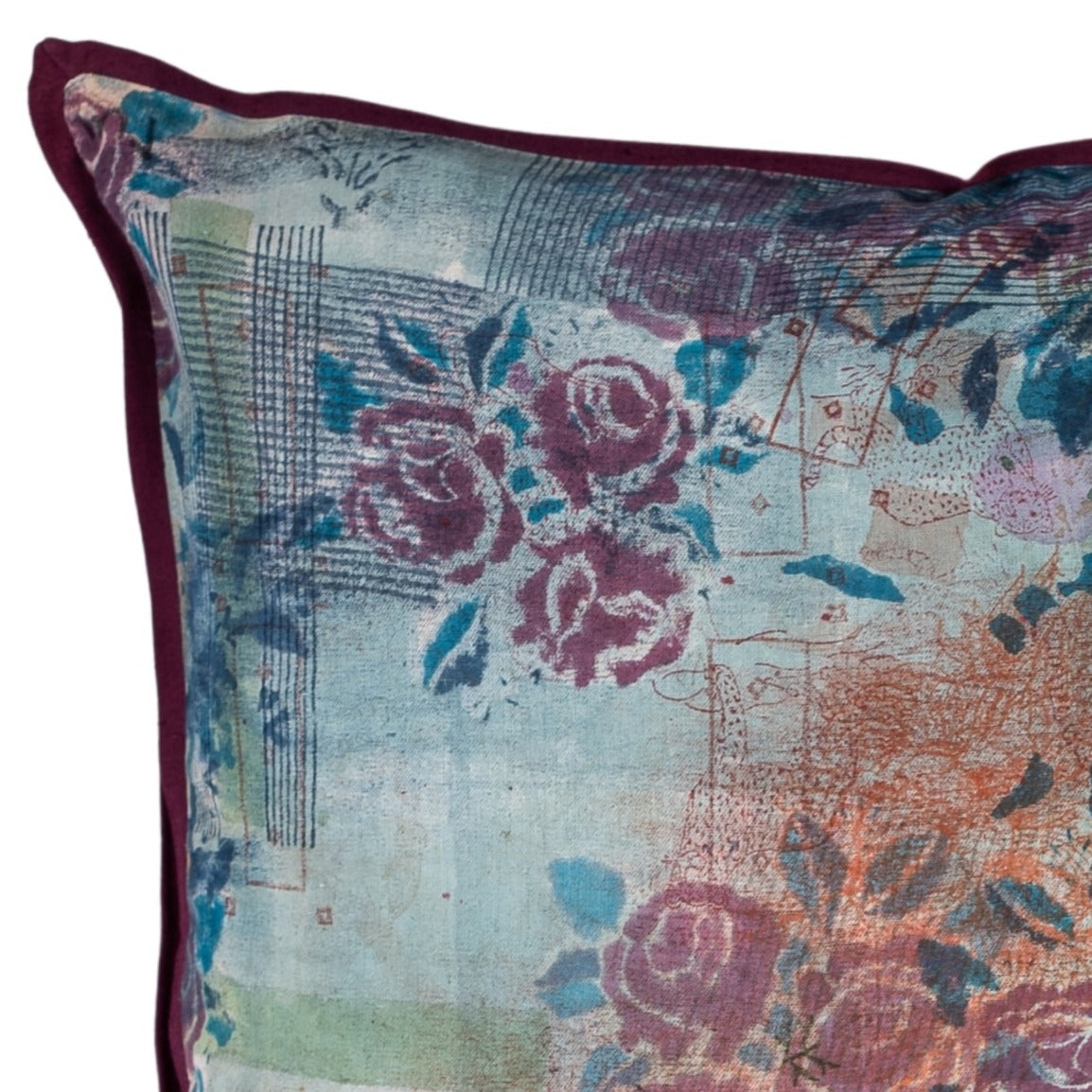 Damson 55 x 55 cm Cushion Cover D576