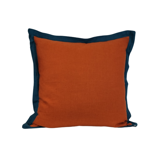 Euro Pillow Cover - 60 x 60cm Jasper and Carnelian