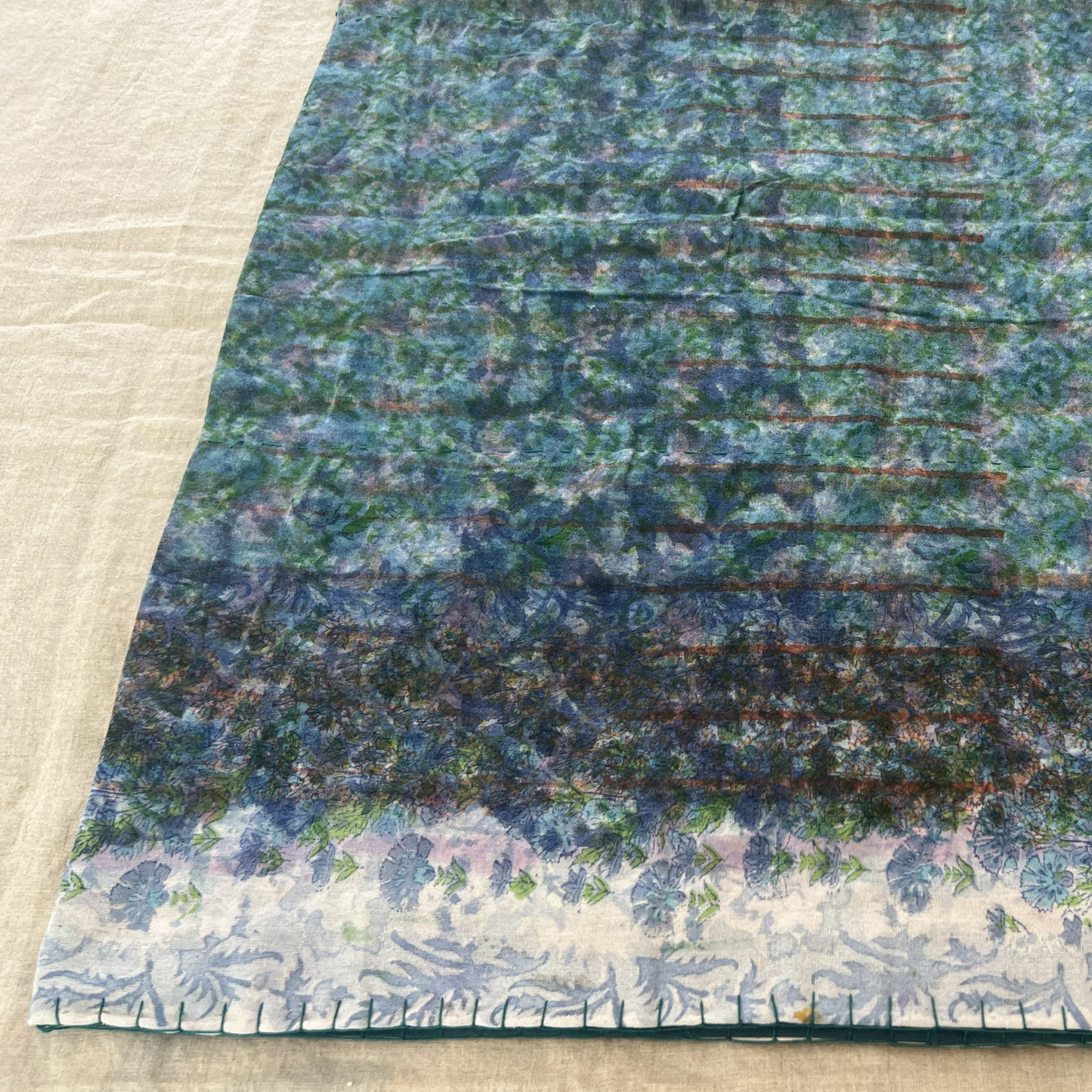 Full Kantha Dohar Quilt - Jasper Q.J 1001