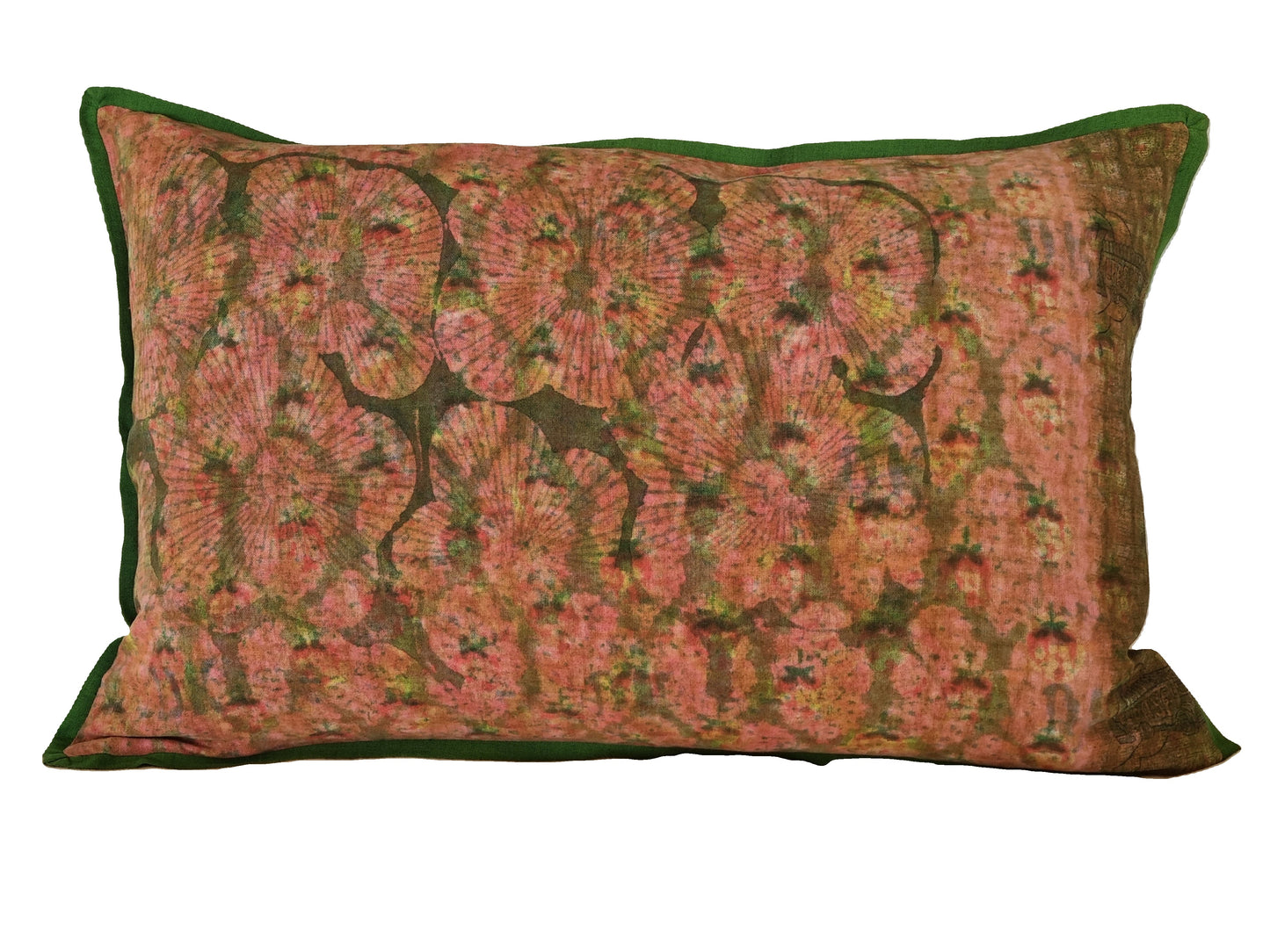 Cushion Cover - Waterlily 2 / Moss - 40 x 60 Limited Edition of 2