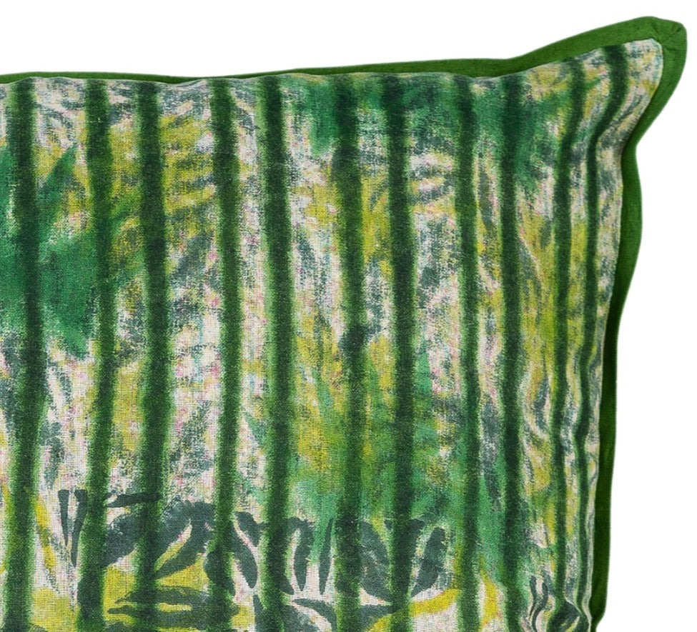 Cushion Cover - Bamboo Forest / Moss 55 x 55 cm One-of-a-Kind