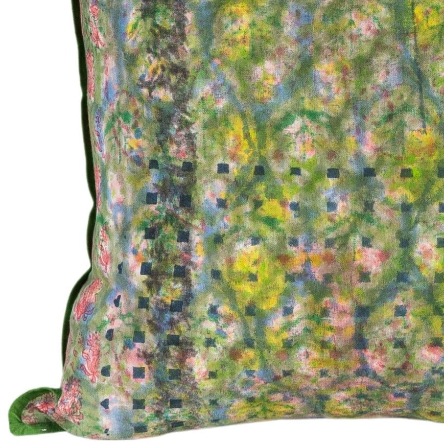 Cushion Cover - Meadow Mix / Moss - 55 x 55 Limited Edition of 5