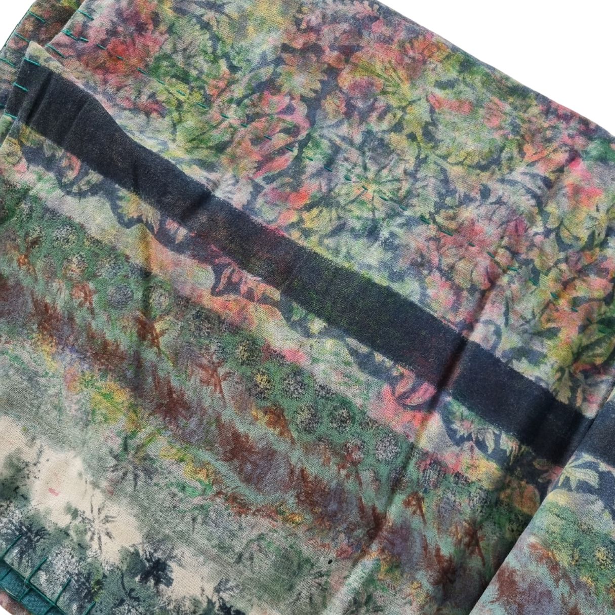 Full Kantha Dohar Quilt - Jasper Q.J 1013