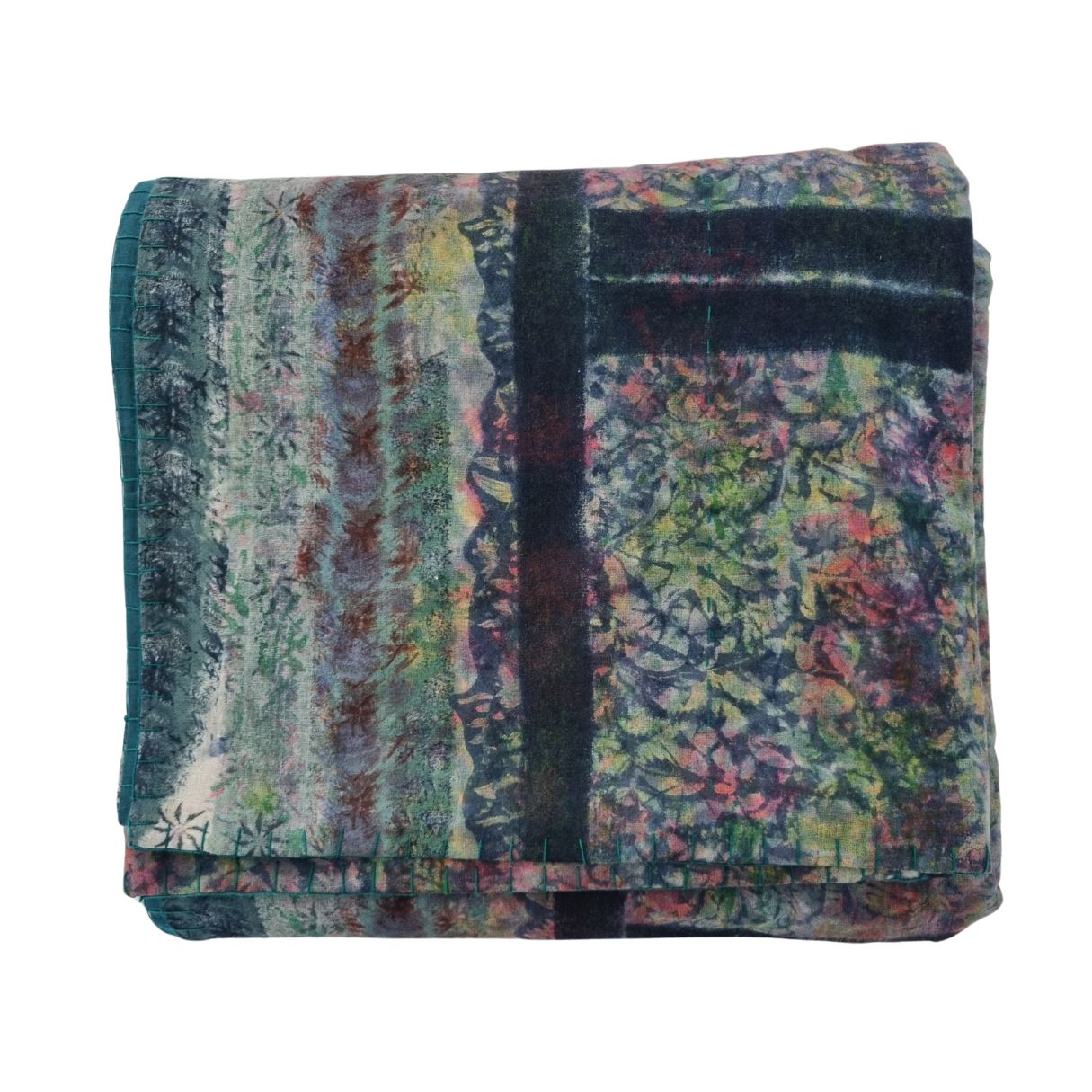 Full Kantha Dohar Quilt - Jasper Q.J 1013