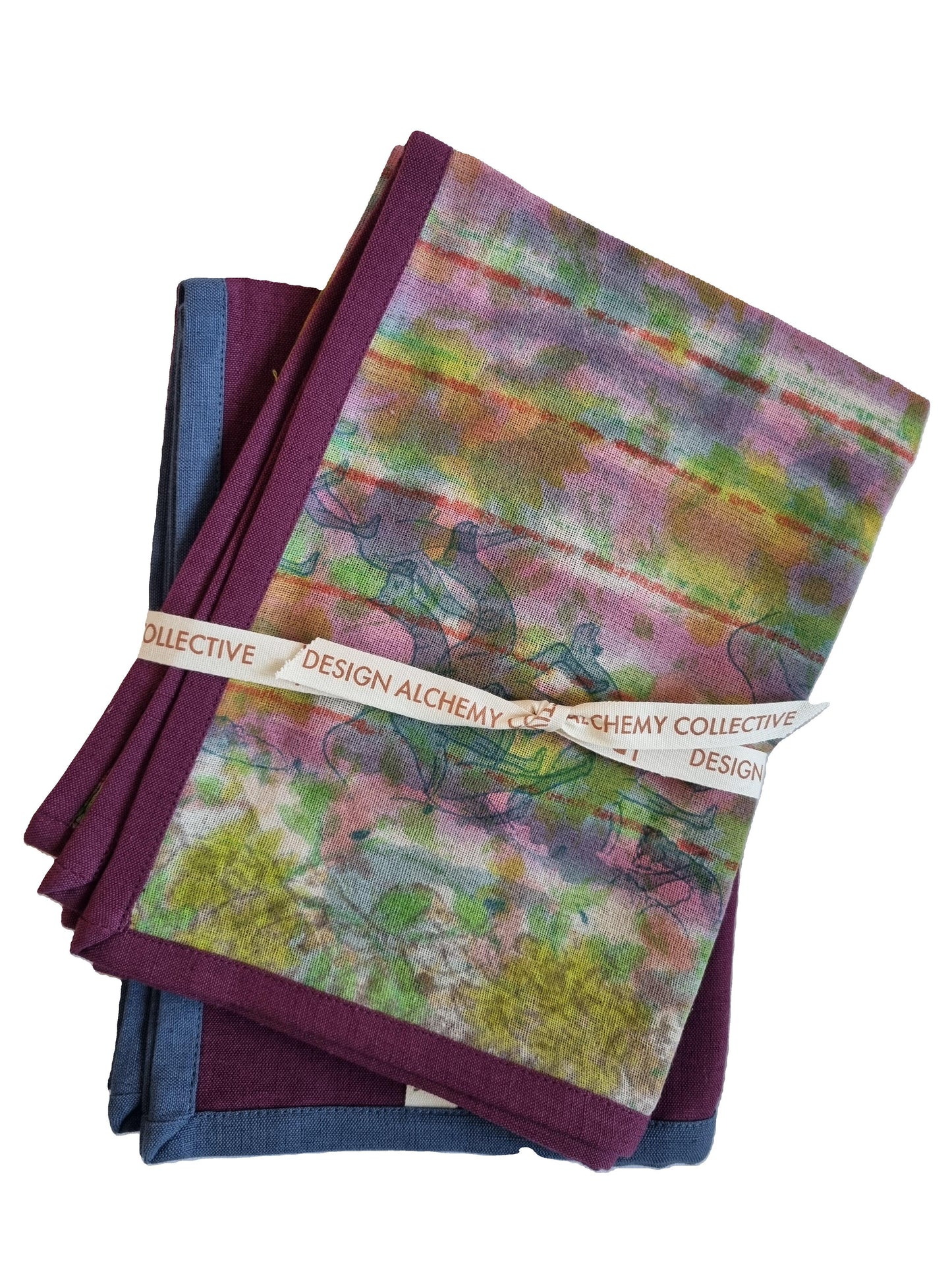 Teatowel Set - TT2.Damson